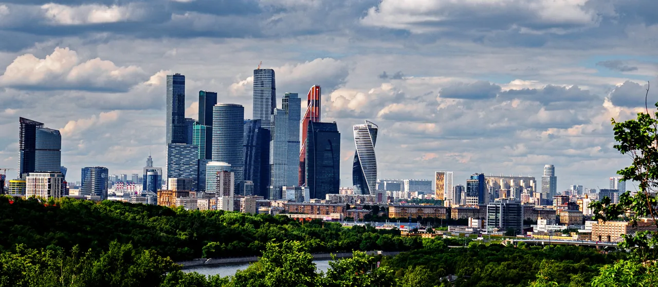 Москва-Сити и Москва-река