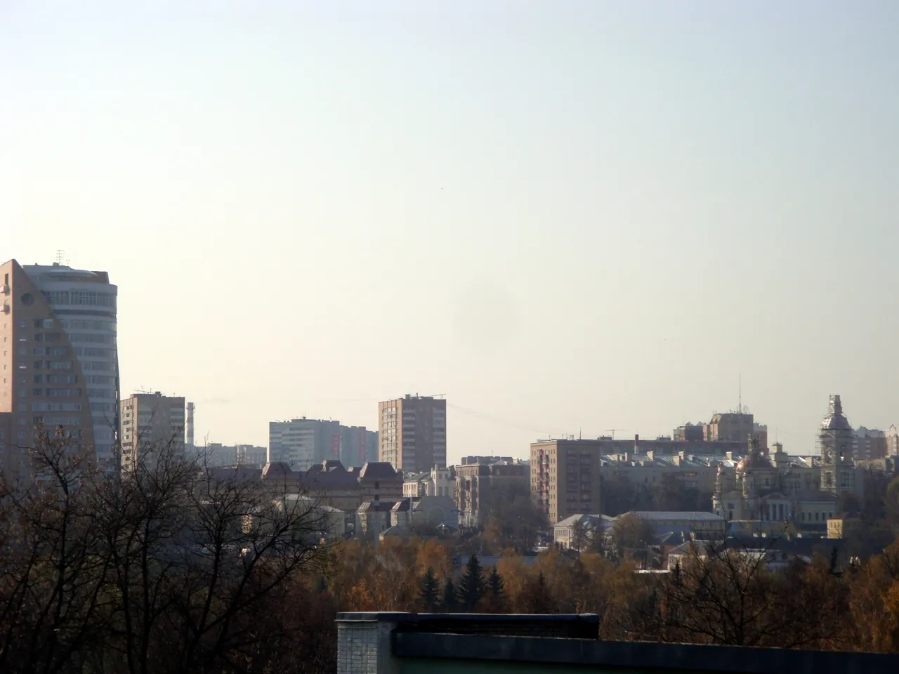Вид на центральную часть Подольска