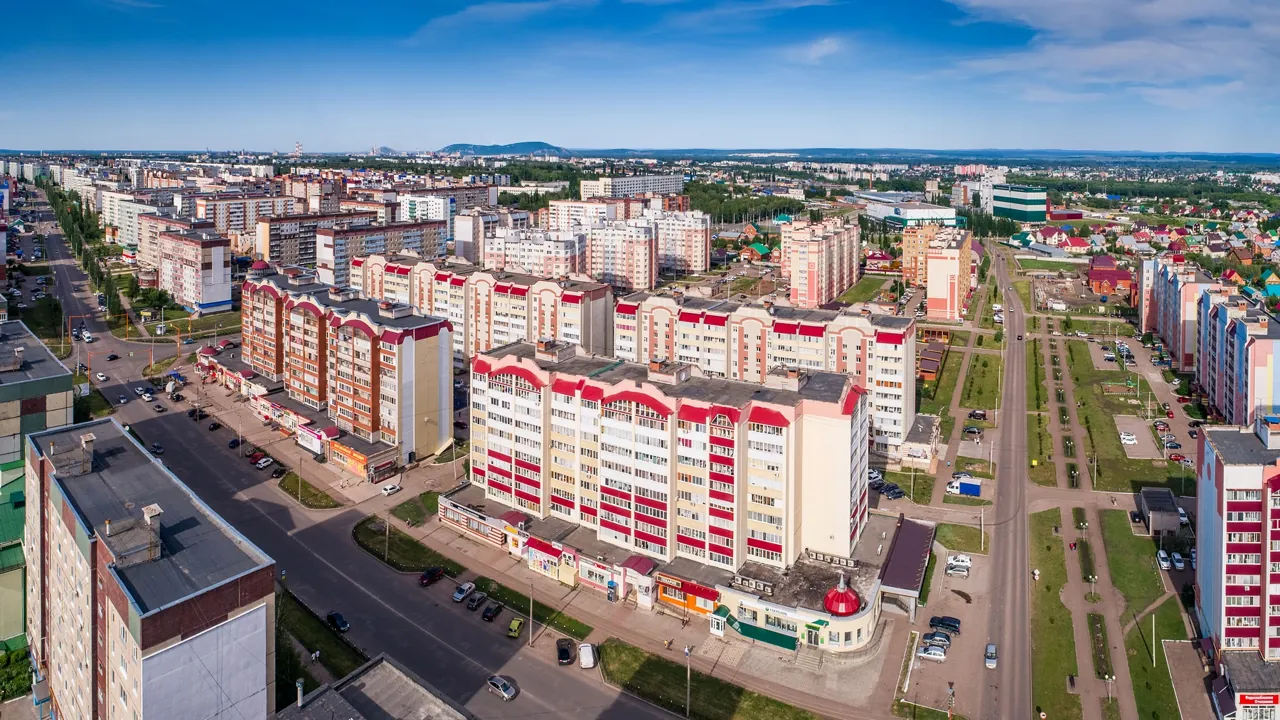 Юрматинская улица в Стерлитамаке